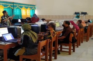 SMPN 1 Ngadirojo Sukses Laksanakan PTS Online  Menggunakan Aplikasi Mobile Exam PRO