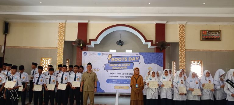 Keren! Roots Day SMPIT Al Huda Wonogiri Ciptakan Agen Perubahan  Atasi Perundungan di Sekolah