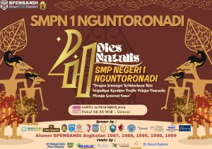 Dies Natalis Ke-41 SMPN 1 Nguntoronadi: Pagelaran Wayang Kulit dan Stand P5 yang Kreatif dan Menginspirasi