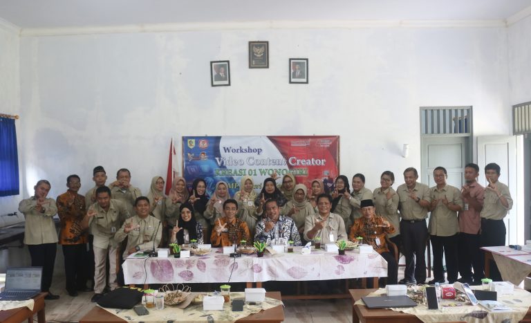 Kreasi 01 Wonogiri Menggelar Workshop Video Content Creator