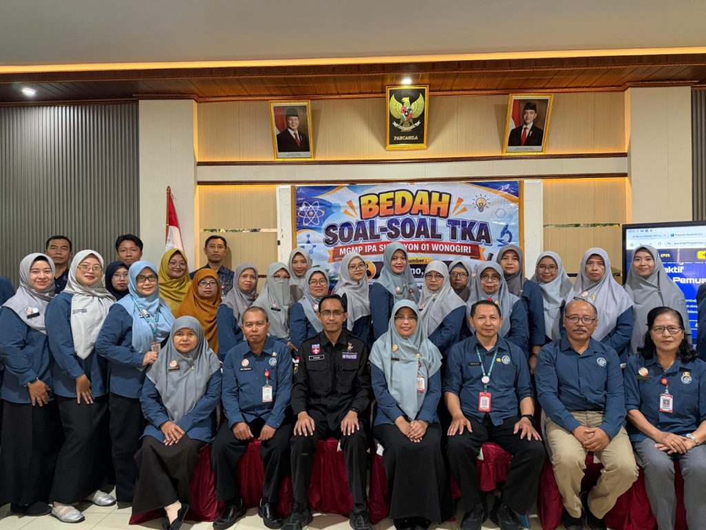 Dari Literasi hingga Penalaran MGMP IPA Subrayon 01 Gelar Bedah Soal TKA